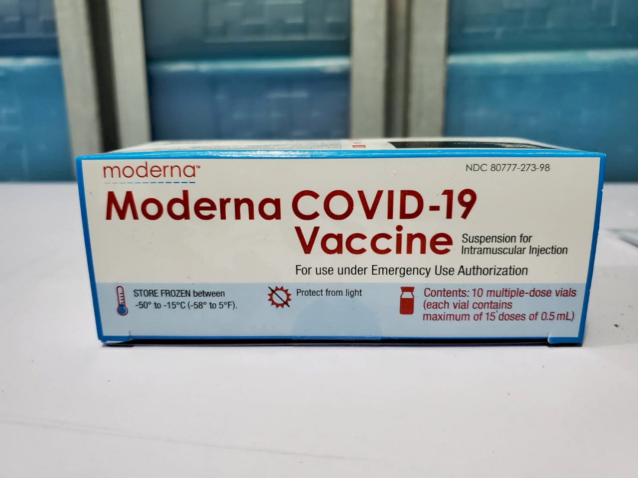 410,000 Moderna COVID-19 vaccine doses to arrive on Wednesday