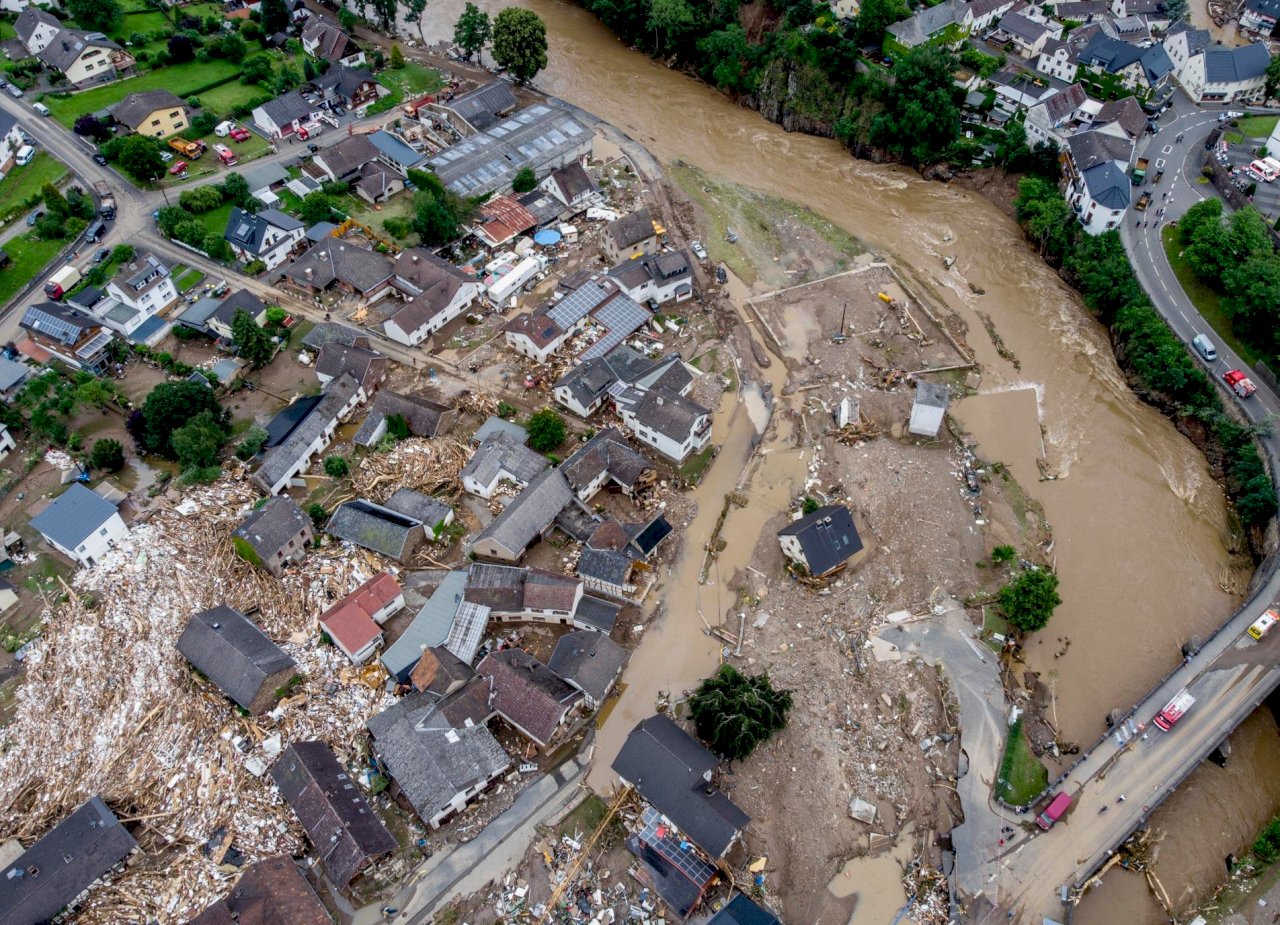 Germany floods: Pres. Office and foreign ministry express concern