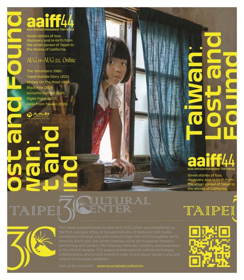 Seven Taiwanese films selected for American film festival