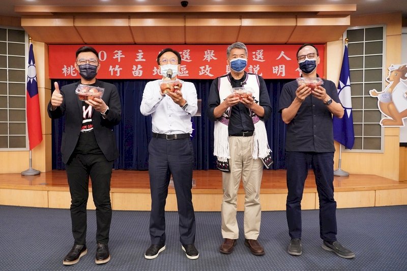 KMT chair candidates differ over China policy