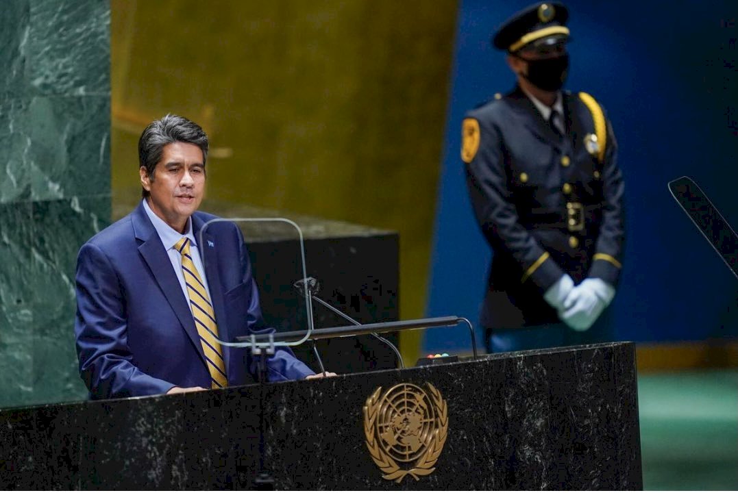 Palau president calls on UN to include Taiwan