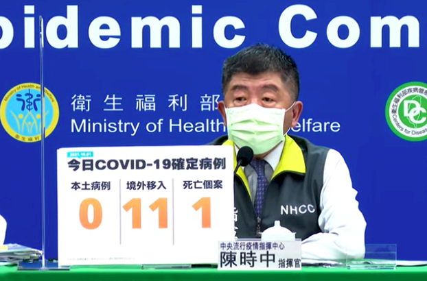 COVID-19 (10/01): Taiwan reports no local cases, one death