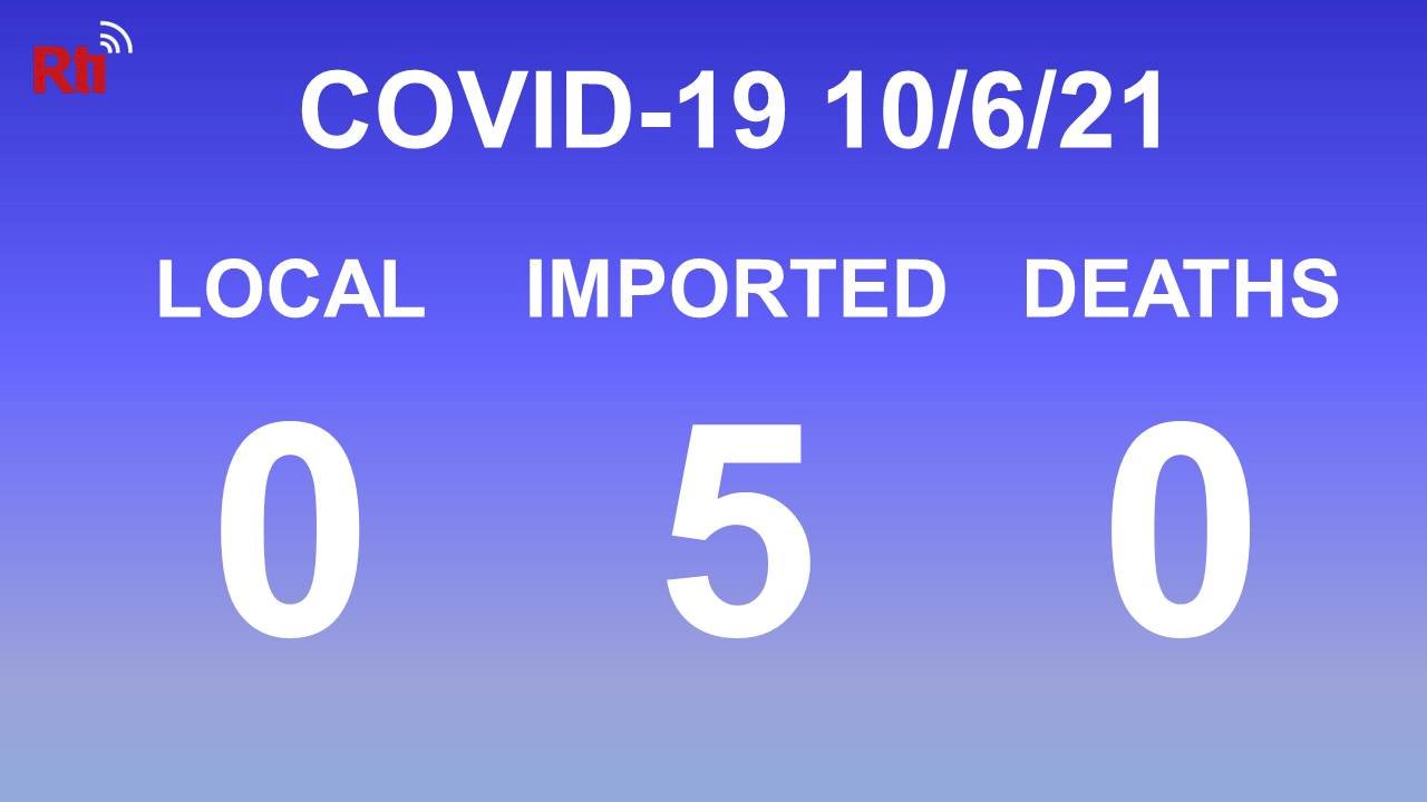Taiwan sees seventh straight day of zero local COVID-19 cases