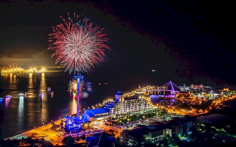 Fireworks in Danshui