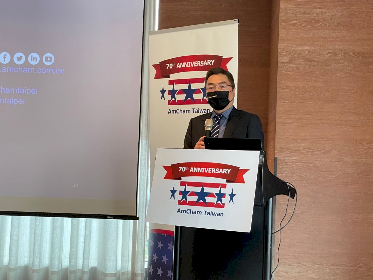 American Chamber of Commerce members upbeat on Taiwan economy