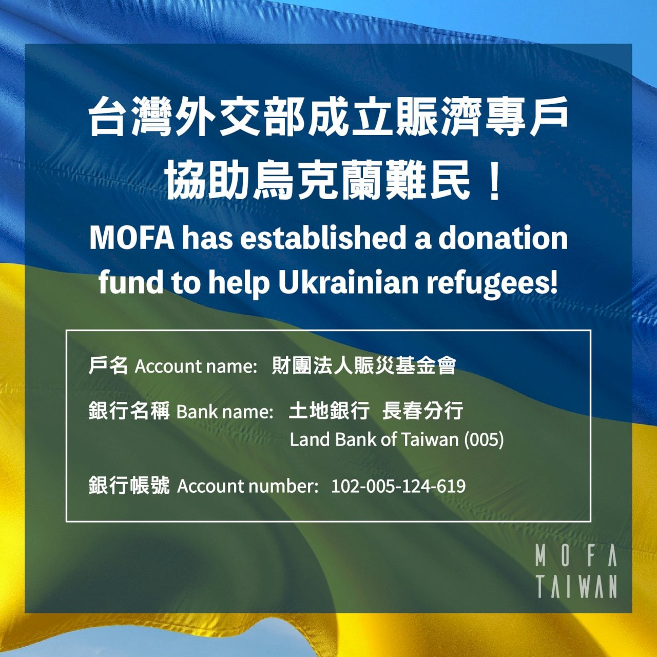 Government establishes platform for public to donate to Ukraine