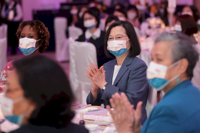 President: Taiwan working with allies to promote gender equality