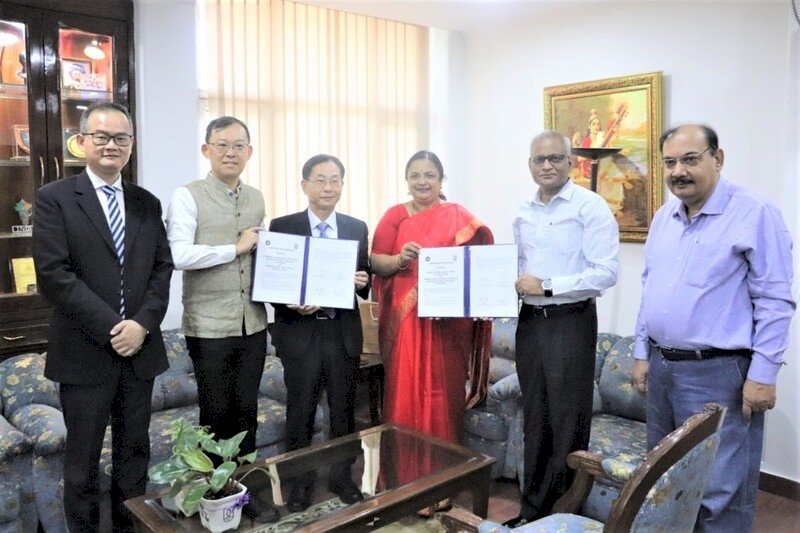 Taiwan signs cooperation agreement with top Indian university