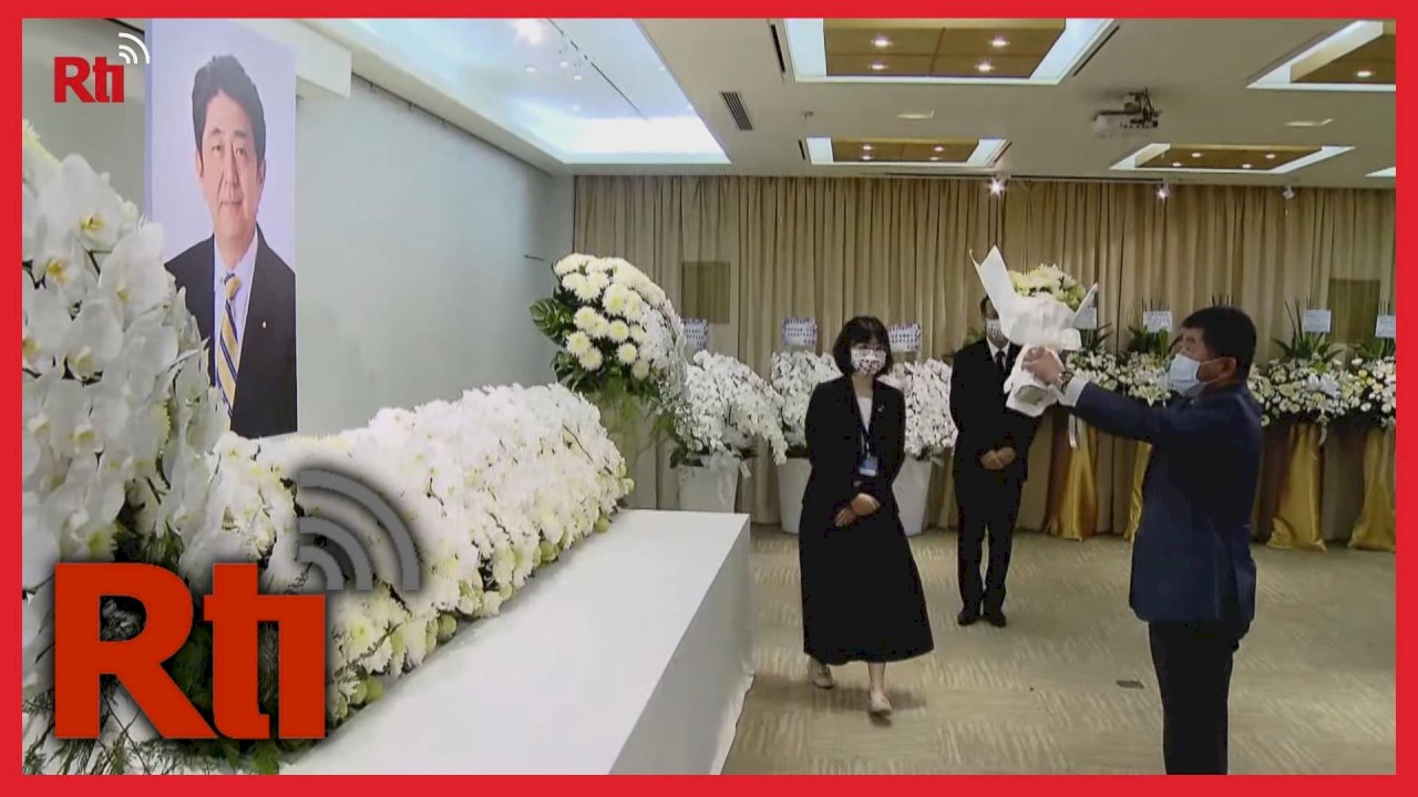 VIDEO: Taiwanese leaders remember Shinzo Abe