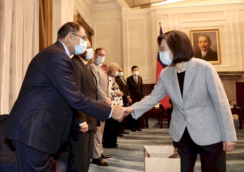 President Tsai calls for a resilient democratic alliance