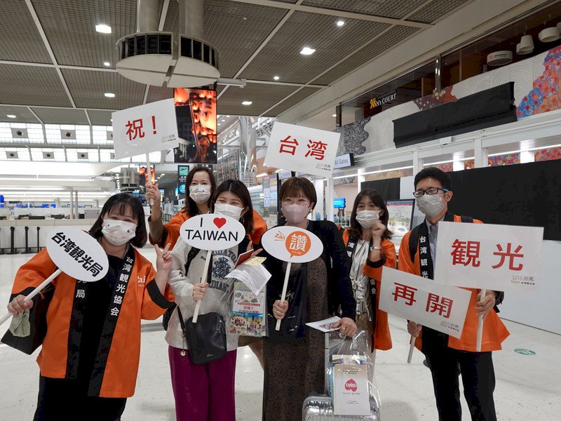 Arrivals have doubled since quarantine lifted in Taiwan