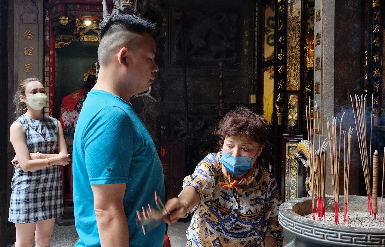 Scaring away ghosts and curing fright in Taiwan