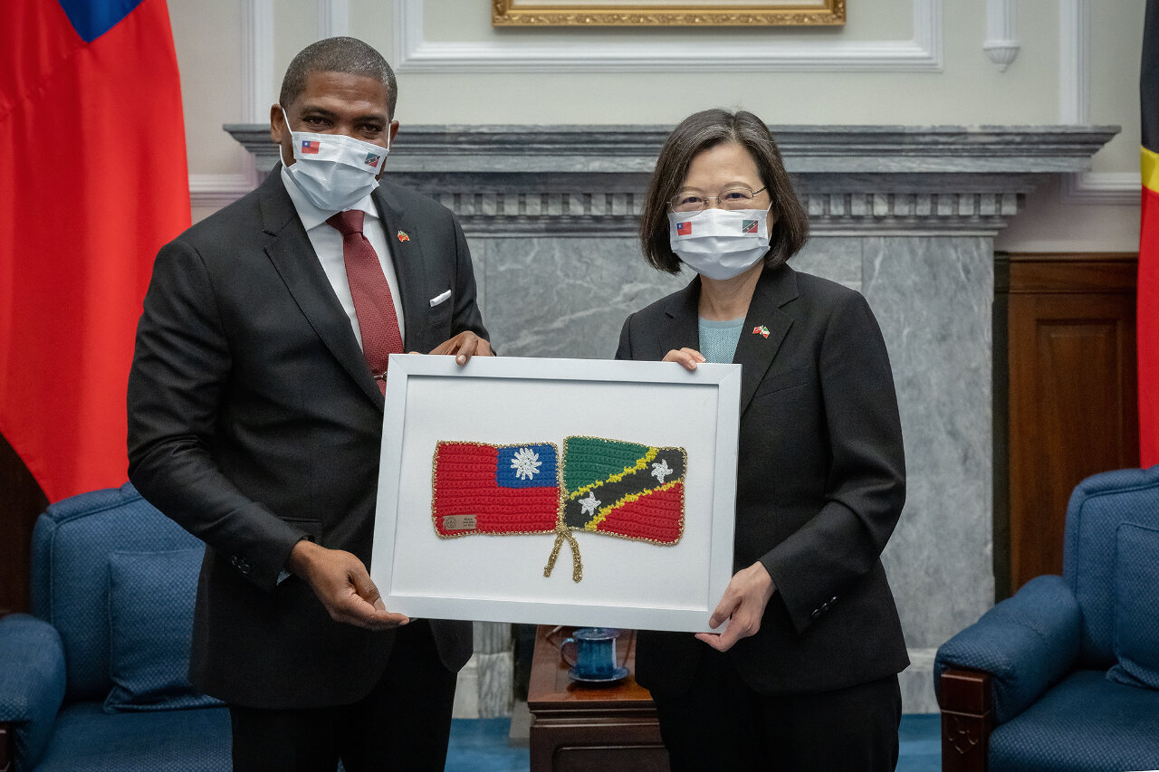 Taiwan to share medical, health insurance experience with St. Kitts: Tsai