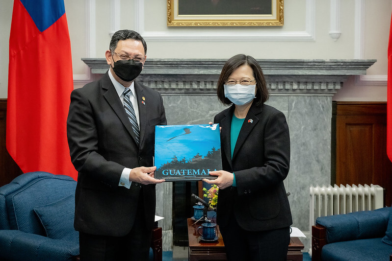 President Tsai praises Guatemala’s support in safeguarding Taiwan sovereignty