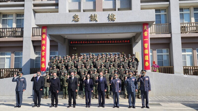 Improved military living conditions strengthens Taiwan’s military: Tsai