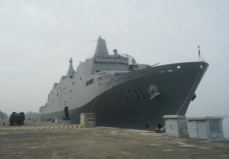 VIDEO: Navy shows off latest vessel