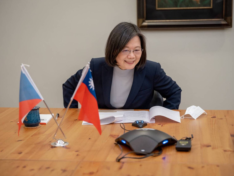 Tsai hopes for Taiwan and Czech Republic to strengthen relations