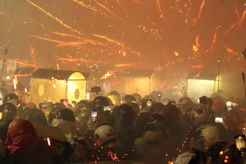 Yanshui Beehive Fireworks Festival starts with a bang in Tainan