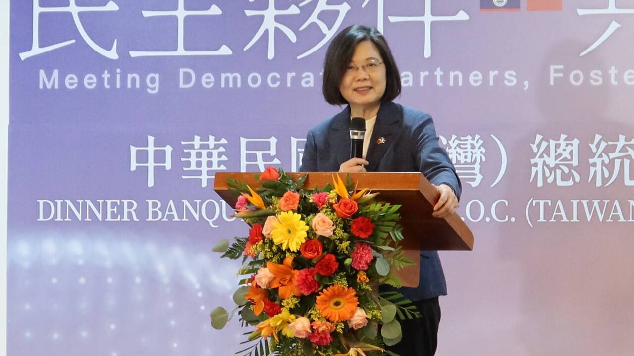 President Tsai hopes for more trade and cultural exchanges with Belize
