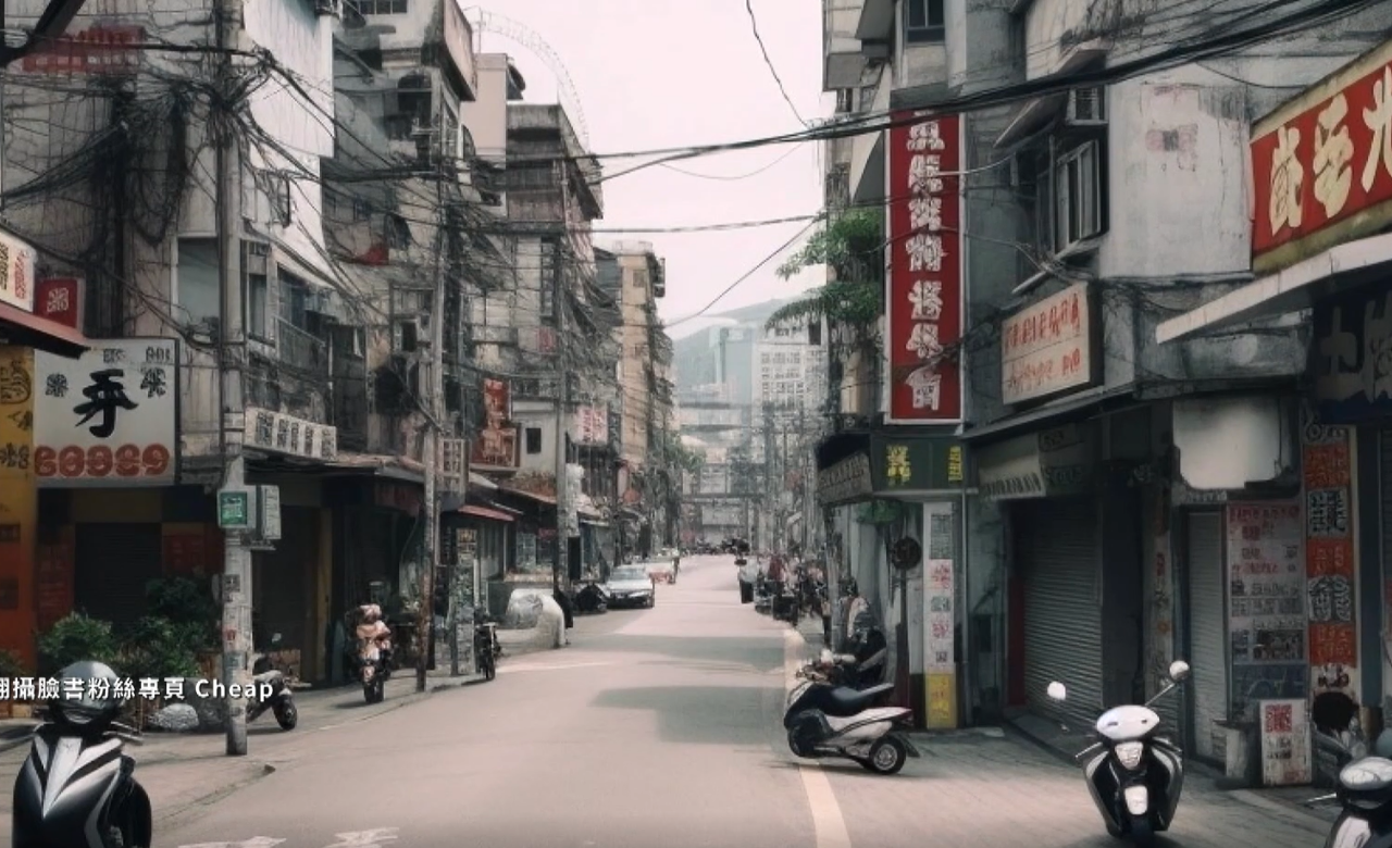 VIDEO: AI images highlight Taiwan’s chaotic streets