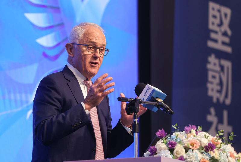 Former Australian PM calls on democracies to support each other