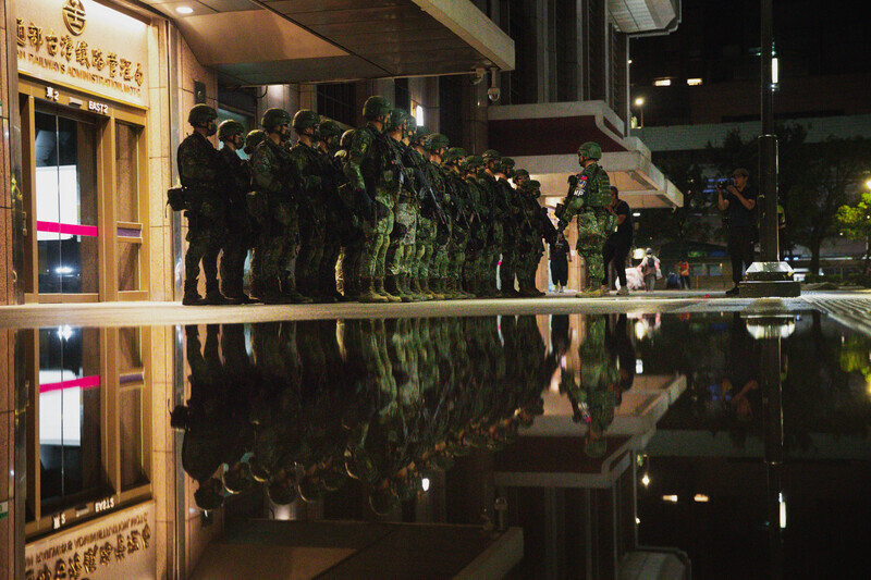 Defense ministry to put more military police in Taipei to strengthen counterstrike capabilities