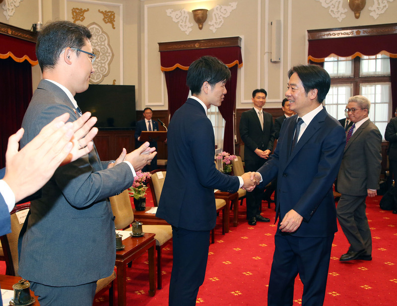 Vice President Lai meets with Japanese ruling party delegation