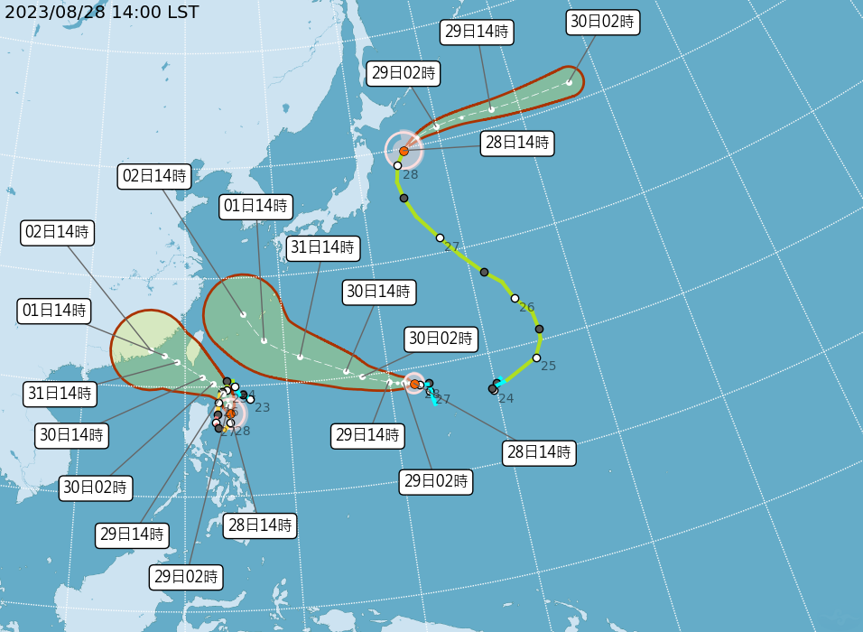VIDEO: Taitung prepares for Typhoon Saola