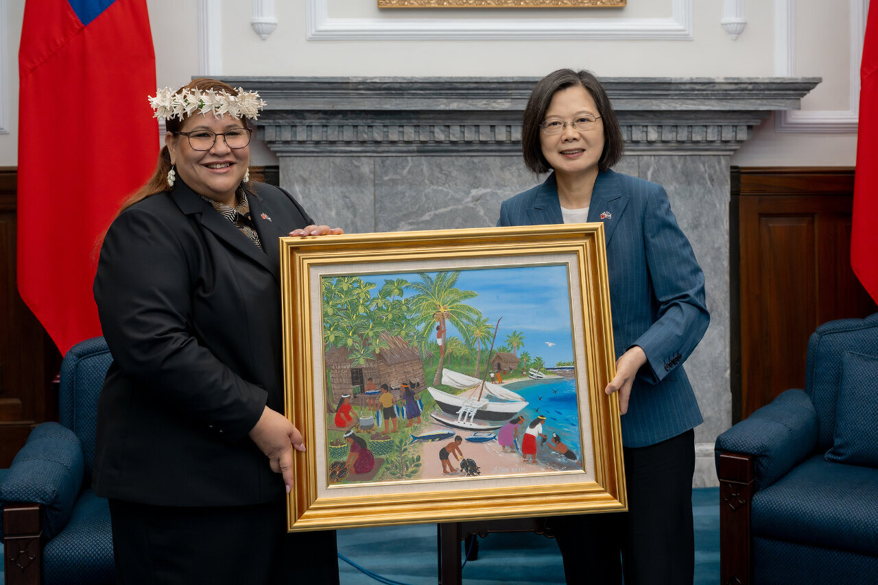 President Tsai welcomes new Marshall Islands ambassador to Taiwan