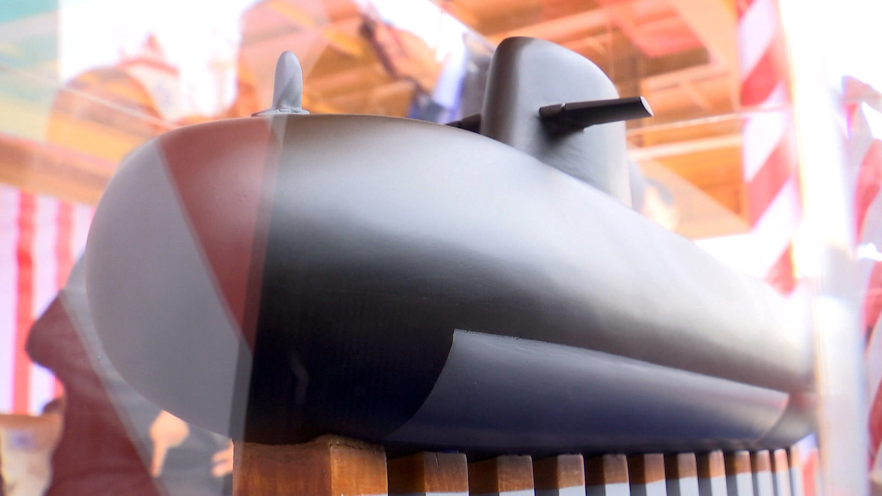 Taiwan's first domestically built submarine set to launch