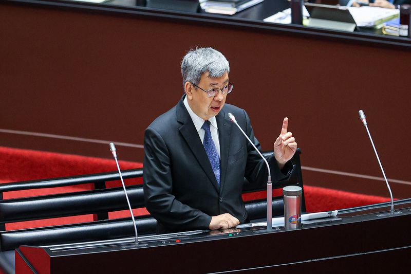 Premier Chen affirms confidence in US security commitment