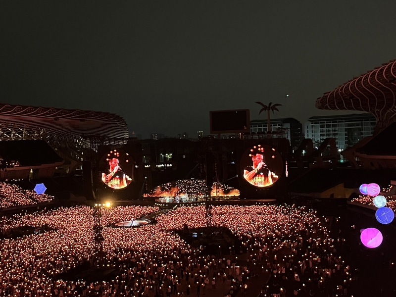 VIDEO: Coldplay concert in Kaohsiung attracts over 170,000 fans
