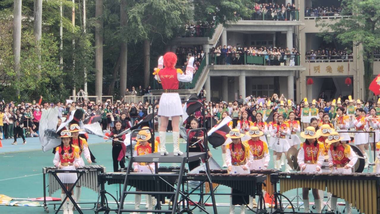 Taipei First Girls High School celebrates its 120th anniversary with Kyoto’s “Orange Devils” band