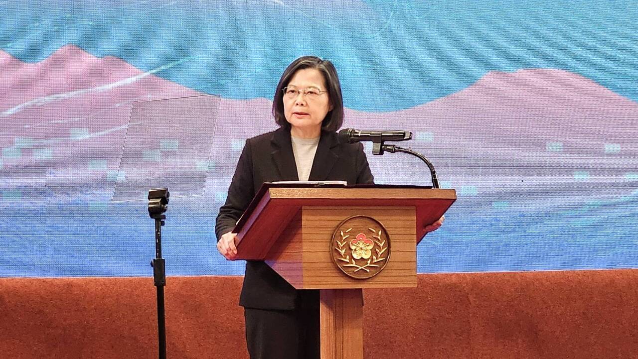 President Tsai says Taiwan’s future must be determined by its people