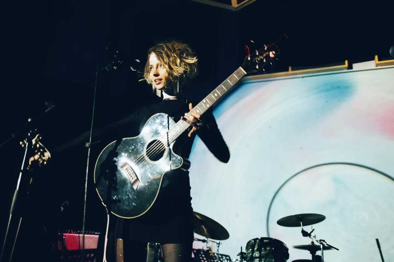 Sharing her musical journey: Anna from LILLIE CREATURES
