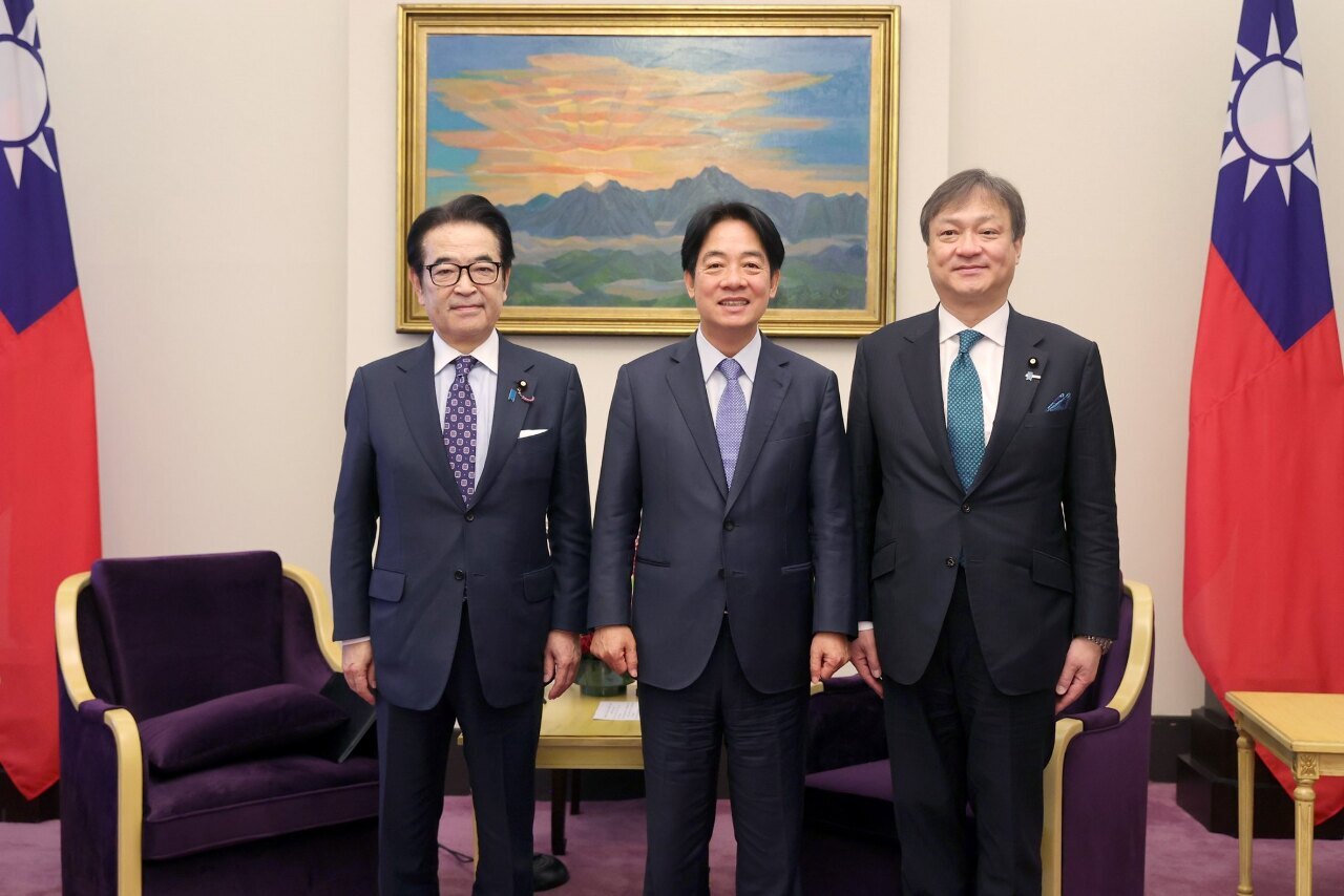 VP and President-elect Lai Ching-te receives Japanese legislators