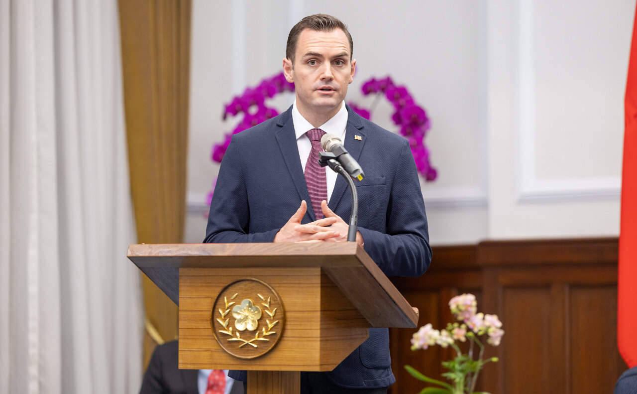 President Tsai receives bipartisan US delegation led by Representative Mike Gallagher