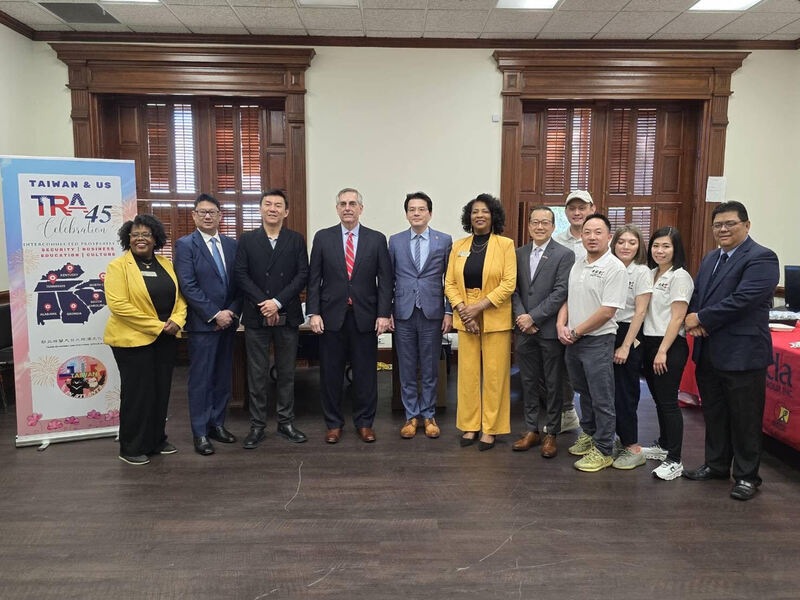 Georgia State Assembly celebrates Taiwan Relations Act's 45th anniversary