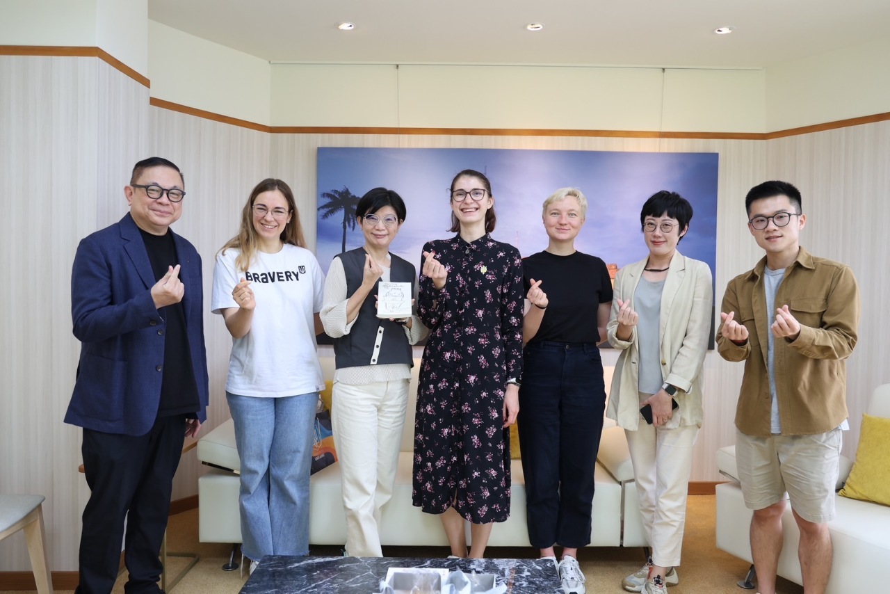 Liberal Democratic League of Ukraine visits Rti, both sides to enhance exchanges