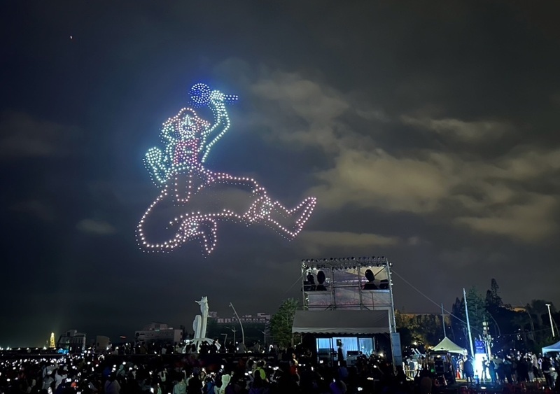 Drones performance glitch at Penghu International Fireworks Festival confounded tourists