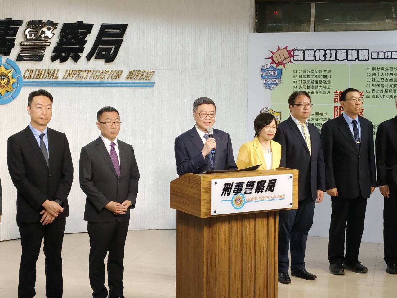 Taiwan is not the place for gangsters to run rampant: Premier Cho Jung-tai
