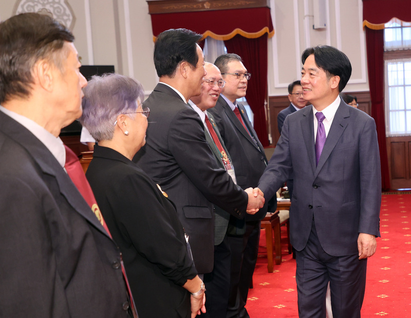 President Lai reaffirms commitment to preserving peace
