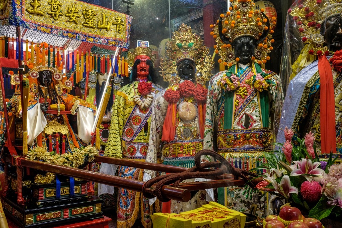 Fit for a king: The Bangka Qingshan Temple festival closes with a bash