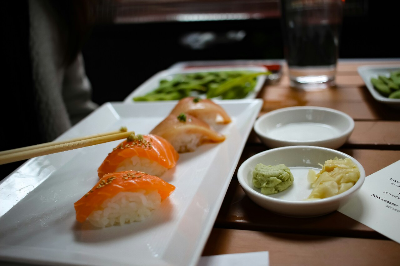 When in Japan, enjoy delicious ramen and sushi
