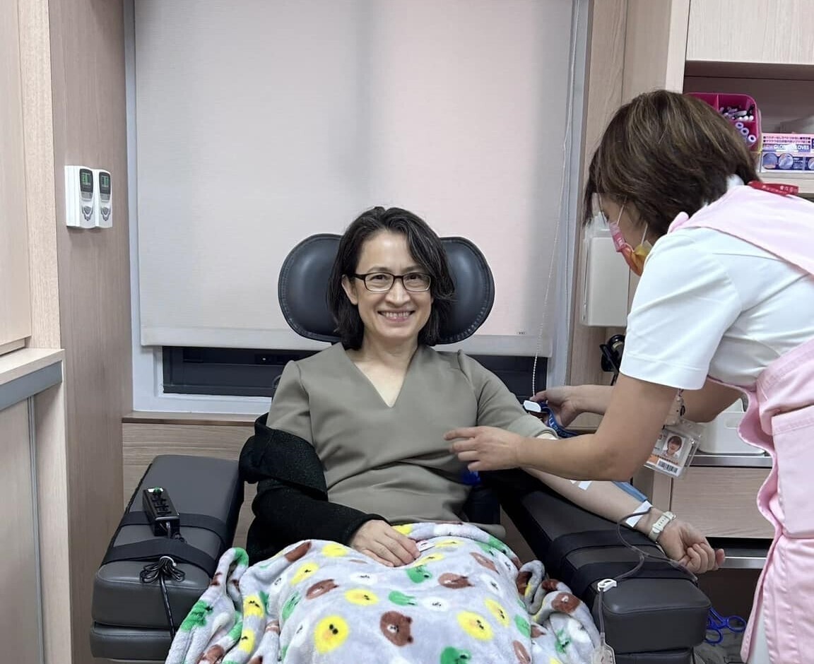 VP Hsiao encourages blood donation during Lunar New Year holiday