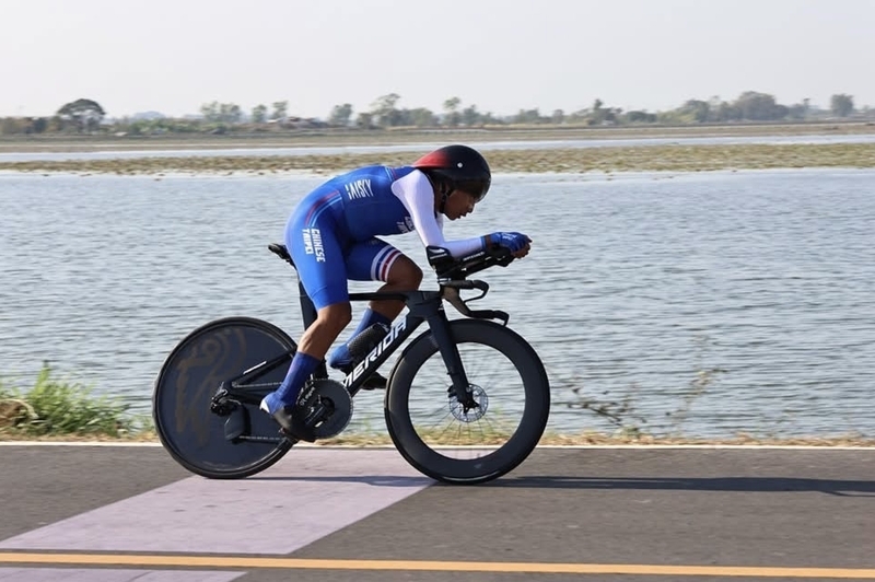 Taiwanese cyclist wins bronze at Asian Road Cycling Championships
