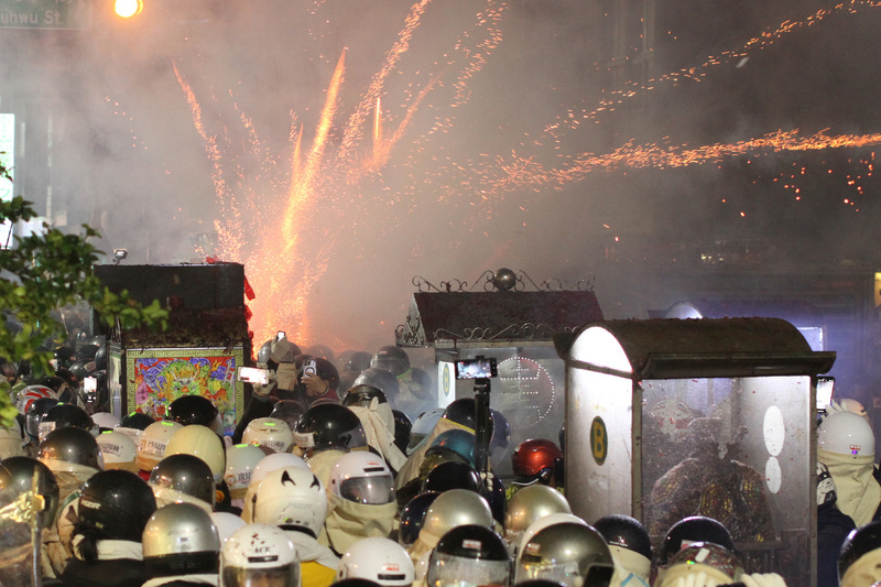 WATCH: Tainan’s Yanshui Beehive Fireworks Festival featured 250 fireworks towers