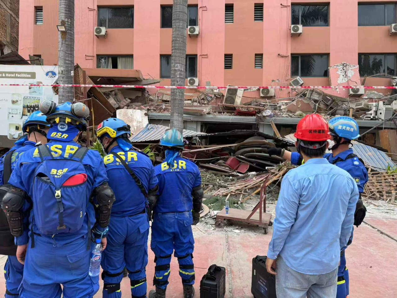 Taiwanese envoys deliver aid to Myanmar quake victims