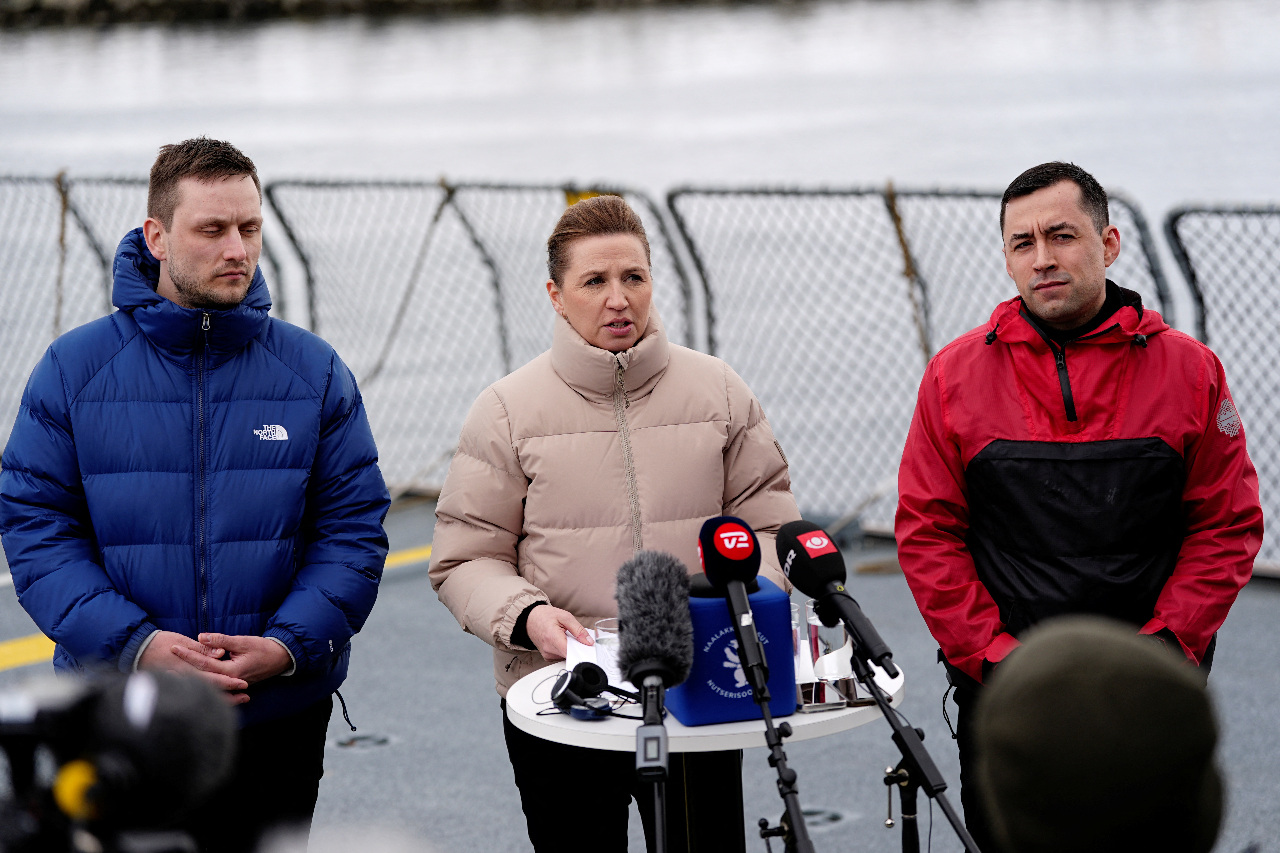 Danish PM visits Greenland in show of unity against Trump’s claims