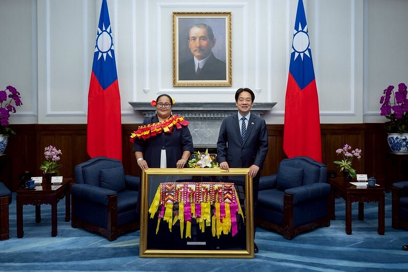 President Lai welcomes new Tuvalu ambassador